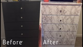 Under 25 Marble Chest Transformation DIY [upl. by Gnourt]