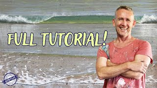 Paint this pebbly beachscape  Full tutorial [upl. by Faden]