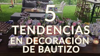 Decoración de Bautizos  Luca Gobbi [upl. by Leaffar161]