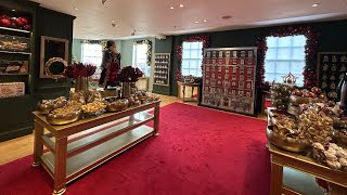 Fortnum amp Mason Christmas shop 2024 christmas christmasdecor christmasdecorations [upl. by Eelnodnarb]