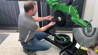 JD Planter Row Unit Maintenance  Video 3 of 3 [upl. by Mitman]