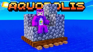 Sobrevivo Debajo del AGUA en MINECRAFT  Aquopolis  3 [upl. by Montgomery]