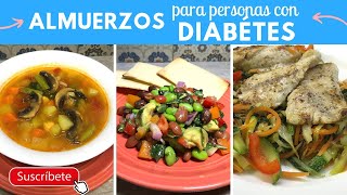 AlmuerzosComidas para personas con Diabetes  Cocina de Addy [upl. by Lorrimer]