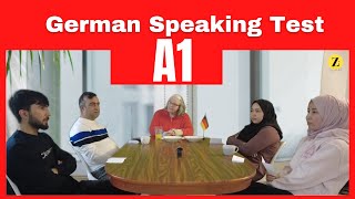 German Speaking Test Level A1 Mündliche Prüfung telc A1 2023 [upl. by Allenotna]