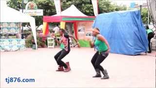 Jamaican Reggae Dancehall Routine  By Dance Xpressionz Part 2 [upl. by Yecak]