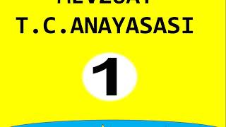 TC ANAYASASI MEVZUAT EKYS KPSS 1 2020 [upl. by Heinrike665]