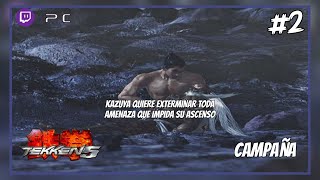 ⚫TEKKEN 5 KAZUYA QUIERE EXTERMINAR TODA AMENAZA QUE IMPIDA SU ASCENSO 2 XxAZHELxX [upl. by Chris]