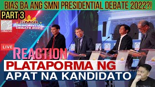 SMNI PRESIDENTIAL DEBATE 2022 BIAS BA PABOR SA KAY BONGBONG MARCOS PART3 [upl. by Terzas]