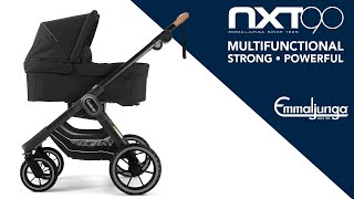 Emmaljunga NXT90 Stroller • Demonstration video [upl. by Irene905]