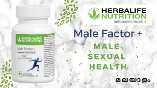 Male Factor Plus In Malayalam  Male Sexual Health  Anu Jose  Herbalife Independent Associate [upl. by Menell]