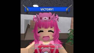 MM2 AS GLOOMY BEAR SANRIO  ALL WINS ONLY MURDER MYSTERY 2 [upl. by Thetisa833]