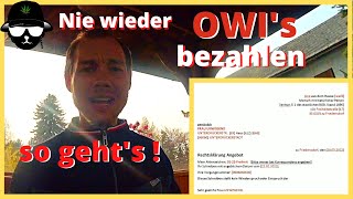 Alle OWIs abwehren mit diesem Antwortschreiben Kurzfassung [upl. by Salli]