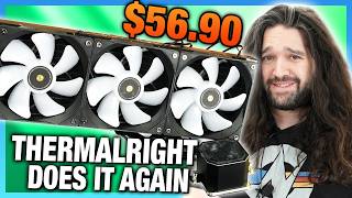 Thermalright Strikes Again 5690 360mm Liquid Cooler  Frozen Prism Review [upl. by Sral544]