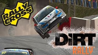 DiRT Rally  RallyCross  SANS PITIÉ [upl. by Adikram904]