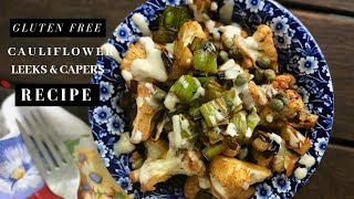 Yummy Cauliflower Side Dish  Gluten Free  Vegan Recipe [upl. by Nnylahs]