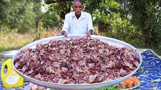 Chicken Liver amp Gizzard Recipe  Chicken Liver Fry  Chicken Liver Roast By Grandpa Kitchen [upl. by Atinihs]