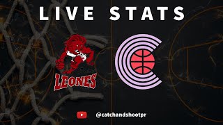 Leones de Ponce vs Criollos de Caguas  LIVE STATS  BSN [upl. by Ailalue924]