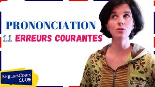 11 erreurs de prononciation à la française erreurs de prononciation partie 1 [upl. by Cupo]