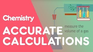 Calculating Reliability Accuracy amp Precision  Chemical Calculations  Chemistry  FuseSchool [upl. by Harihat]