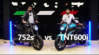 Benelli 752s vs Benelli TNT 600i  Ali vs Taimoor Fight  Benelli Walay [upl. by Dracir150]