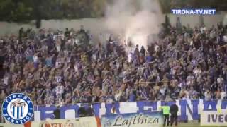 Tirona Fanatics 16102016 TIRONA vs Skenderbeu 21 [upl. by Anirbas]