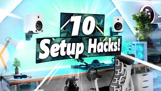 10 Tips To Improve Your Gaming  Desk Setup [upl. by Krystin]