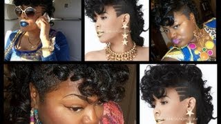 How To Keyshia Kaoir Mohawk Update [upl. by Lianne]