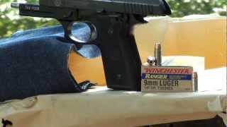 9mm 147gr Winchester Ranger T Ballistic Gel Test [upl. by Nav]