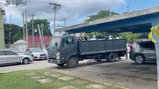 Pathways international Restoration Church members being arrested after police standoff on Monday [upl. by Hadihsar248]