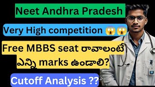 Neet 2024 Andhra Pradesh cutoff analysis after citywise release of results neet2024 [upl. by Jp]