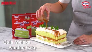 Gula Melaka Pandan Cake 椰糖班兰蛋糕 [upl. by Latvina214]