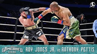 Roy Jones Jr vs Anthony Pettis  FULL FIGHT Highlights boxing [upl. by Oflunra]