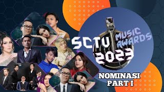 NOMINASI SCTV MUSIC AWARDS 2023  BERTABUR BINTANG  PART I [upl. by Neffirg]