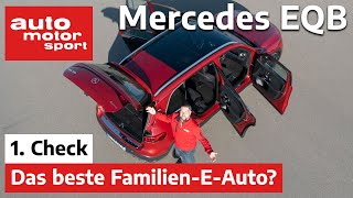 Mercedes EQB  Das beste FamilienElektroAuto FahrberichtReview  auto motor und sport [upl. by Mandle]