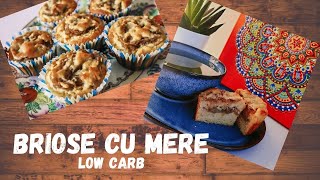 Briose cu mere lowcarb  fara zahar fara faina [upl. by Hailat]