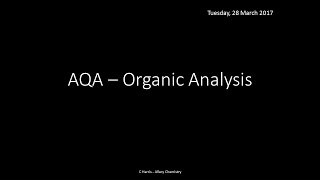 AQA ALevel Chemistry  Alkenes inc EZ Isomerism amp CIP priority [upl. by Gilberta]