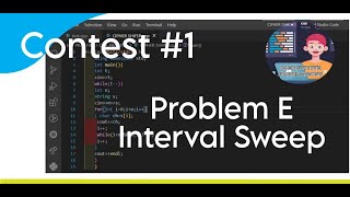 E Interval Sweep  ICPC Assiut  Programming With Sakib [upl. by Tomkin]