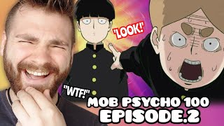 STRANGE SCHOOL CLUB  MOB PSYCHO 100  EPISODE 2  New Anime Fan  REACTION [upl. by Eniarrol]