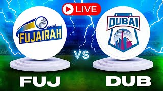 DUB vs FUJ Live  Emirates D20 live  FUJ vs DUB live match  Cricket live  D20 LIVE [upl. by Etnomal664]