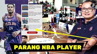 VIRAL si Justin brownlee Parang NBA PLAYER daw sabi Ng COACH ng PELITA JAYA [upl. by Saibot790]