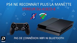 MA PS4 NE RECONNAÎT PLUS LES MANETTES  PS4 NE SE CONNECTE PLUS A LA MANETTE  ERREUR SU418238 [upl. by Lenad241]