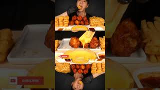 Eating dinner 😋 asmr mukbang food eating asmrsounds eatingdinner eatingshow shorts tiktok [upl. by Nieberg]