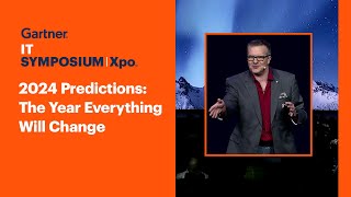 Top Strategic Predictions for 2024 amp Beyond The Year Everything Changed l Gartner IT SymposiumXpo [upl. by Dareece859]