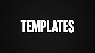 Stomp Typography Intro Typography Templates Released [upl. by Cissie]