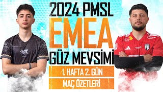 2024 PMSL EMEA 1 HAFTA 2GÜN MAÇ ÖZETLER İ PUBG MOBILE ESPORTS [upl. by Axela]