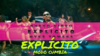 🎵 Myke Towers  EXPLICITO MODO CUMBIA REMIX X PEKE FERNANDEZ [upl. by Yrailih714]