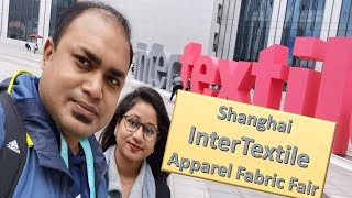 InterTextile Apparel Fabric Fair Shanghai ReazRajia In China [upl. by Schmitz]