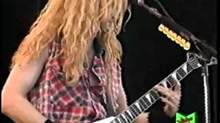 MEGADETH  Foreclosure of a Dream Live  Reggio Emilia 1992 [upl. by Martinic]