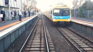 Drivers View Upfield to North Melbourne [upl. by Wayolle]