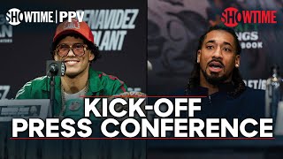 David Benavidez vs Demetrius Andrade KickOff Press Conference  November 25th on SHOWTIME PPV [upl. by Hartfield194]